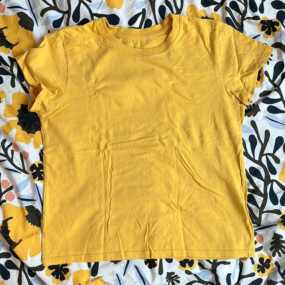 Yellow tee from urban outfitters
